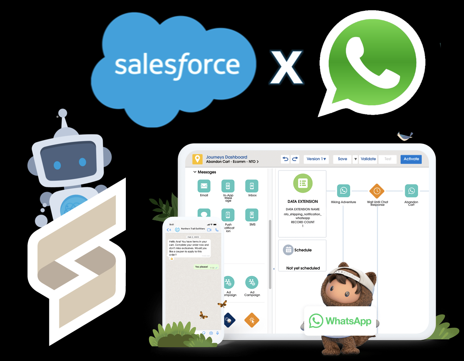 Supercharge your Salesforce Strategy with WhatsApp 
